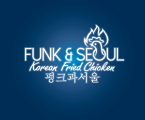 Funk & Seoul Korean Fried Chicken | Logo Design by blue eye