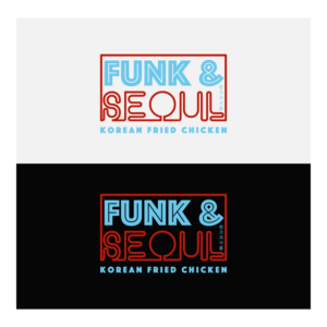 Funk & Seoul Korean Fried Chicken | Diseño de Logo por Treelly
