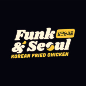 Funk & Seoul Korean Fried Chicken | Diseño de Logo por Fandiart