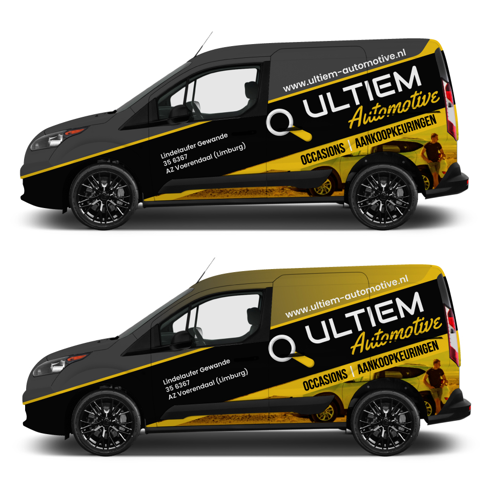 Diseño de Rotulación de Vehículo por Yoga Tri para Ultiem Automotive | Diseño #26586480