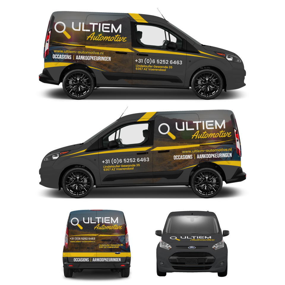 Diseño de Rotulación de Vehículo por Yoga Tri para Ultiem Automotive | Diseño #26624707