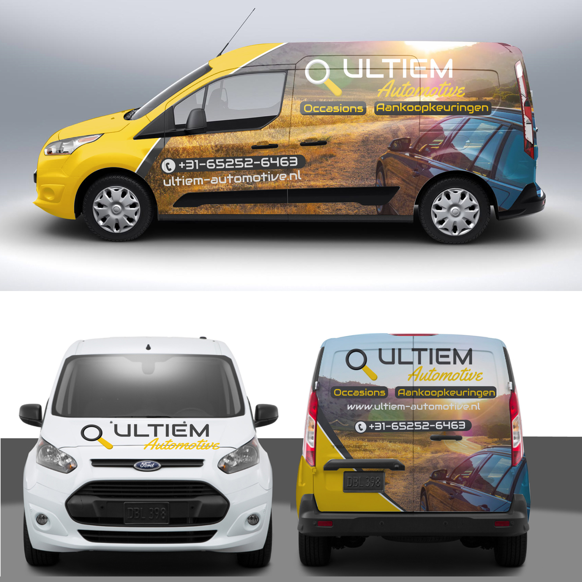 Diseño de Rotulación de Vehículo por JS_Design para Ultiem Automotive | Diseño #26612185