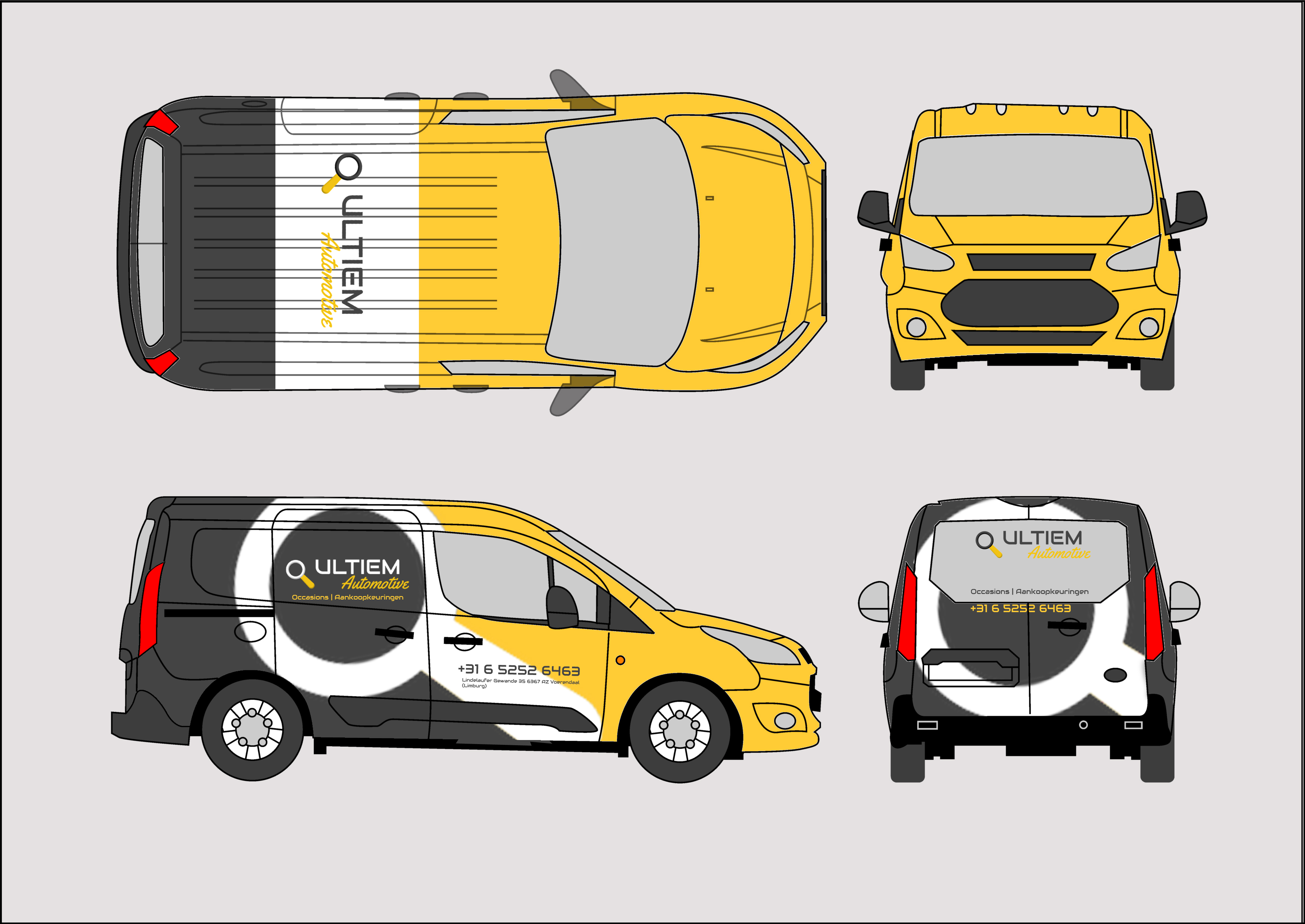 Car Wrap Design by Javelin Studio for Ultiem Automotive | Design #26619356