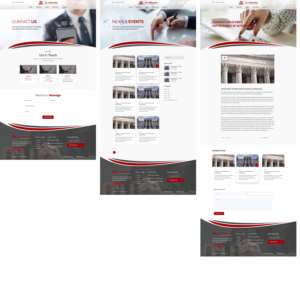 Web Design by Shijo John for Dr. Fassbender Rechtsanwaelte & Mediatoren | Design: #26656868