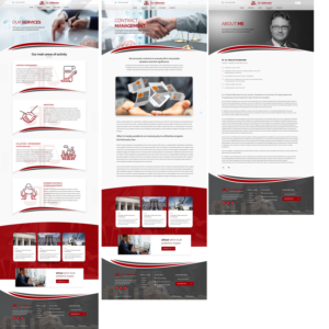 Web Design by Shijo John for Dr. Fassbender Rechtsanwaelte & Mediatoren | Design: #26656869