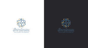 Adventures With Cheshire, Make The World Your Wonderland | Logo Design by jaime.sp