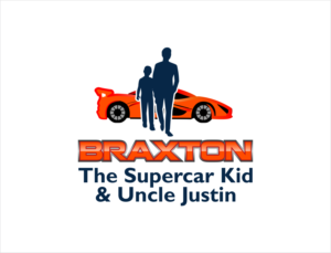Braxton The Supercar Kid & Uncle Justin | Diseño de Logo por BNdesigner