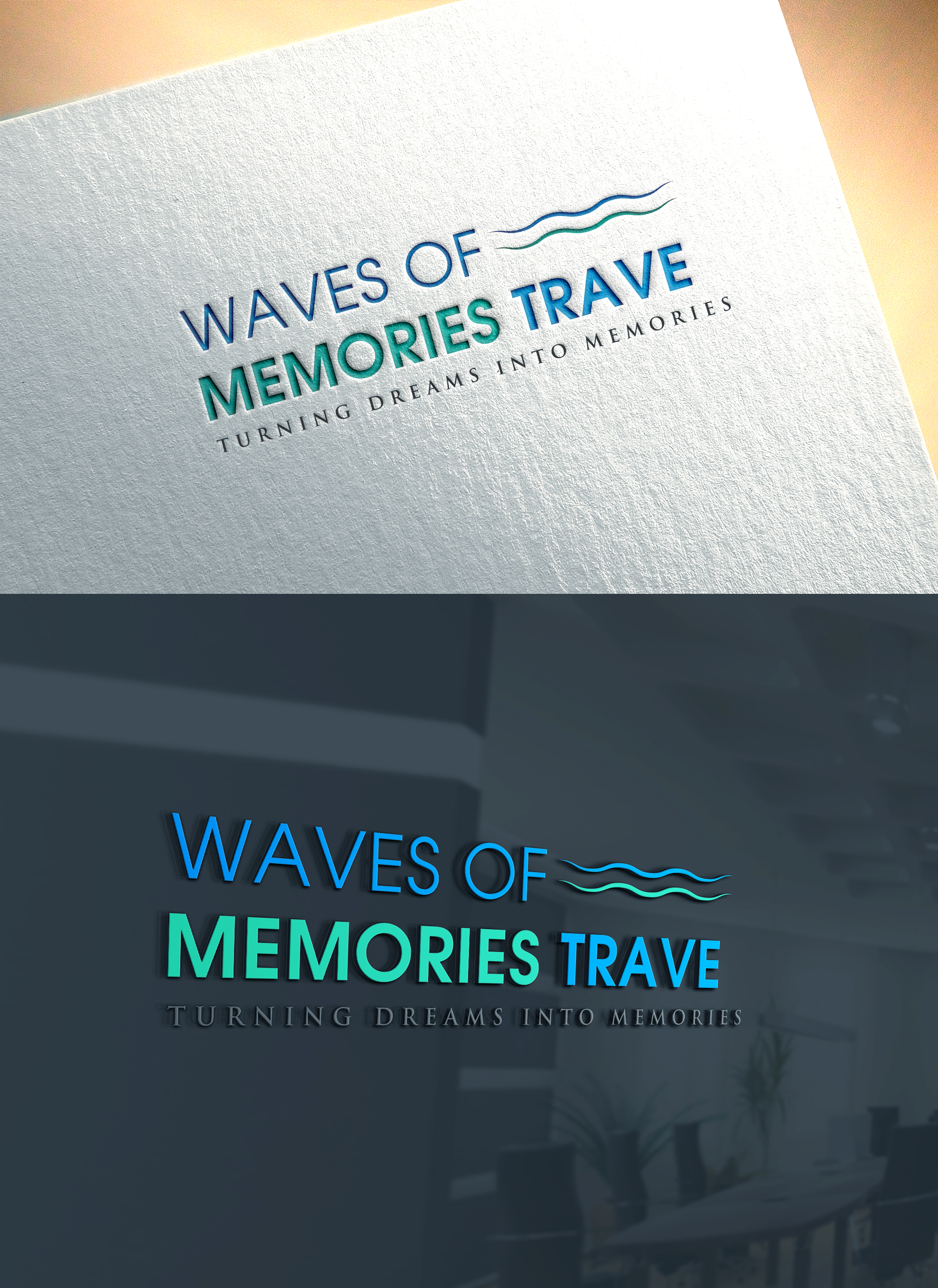 Logo Design by Art Lancer for Waves Of Memories, LLC. | Design #26614237