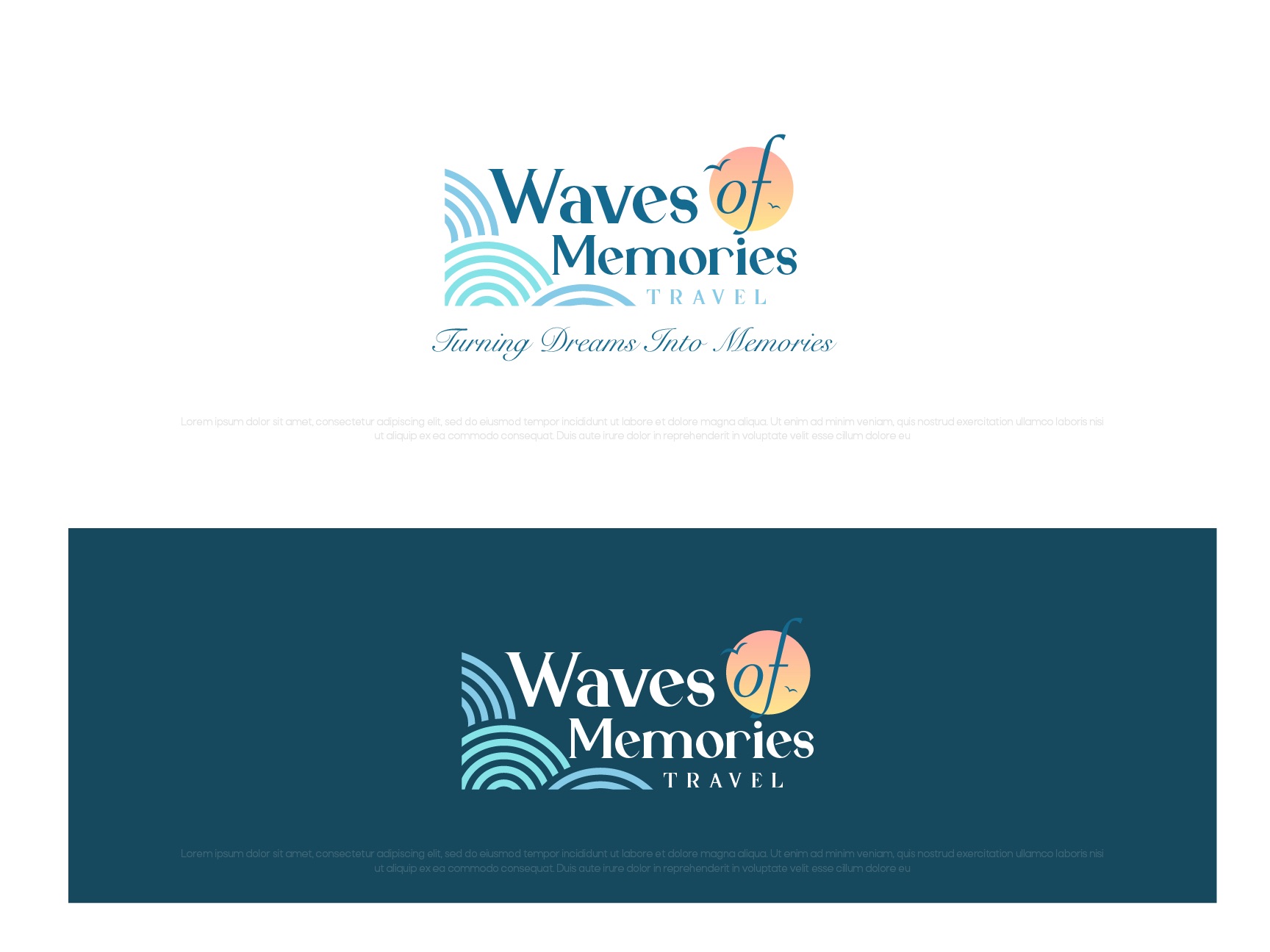 Logo-Design von JTdsign für Waves Of Memories, LLC. | Design #26581210