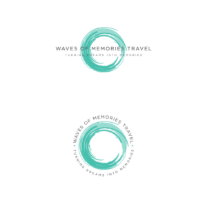Waves Of Memories Travel  -  Turning Dreams Into Memories | Diseño de Logo por Iryna 3