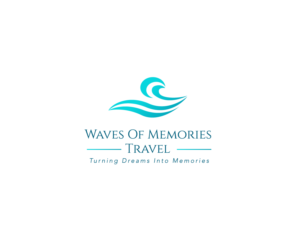 Waves Of Memories Travel  -  Turning Dreams Into Memories | Logo-Design von Ng V Duc