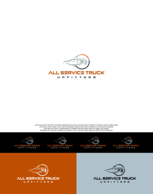 All Service Truck Upfitters | Logo Design by siti MWDesign