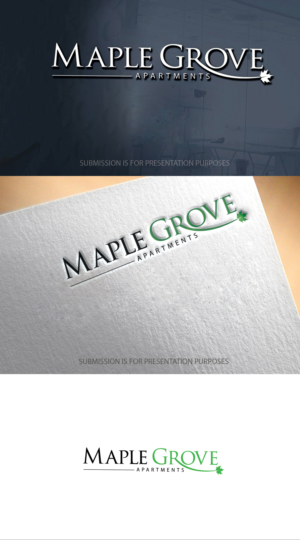Maple Grove Apartments | Logo Design by graphicevolution