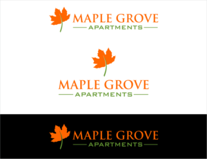 Maple Grove Apartments | Logo Design by BNdesigner