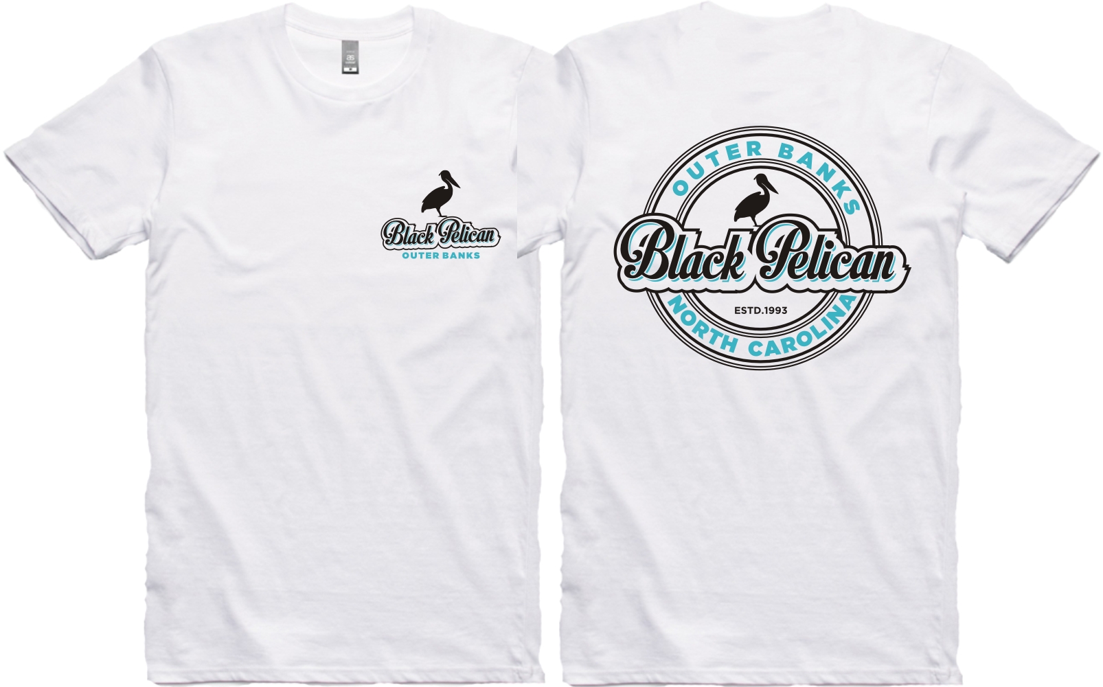 T-shirt Design by Rox Art Design for Black Pelican Seafood Company | Design #26593995