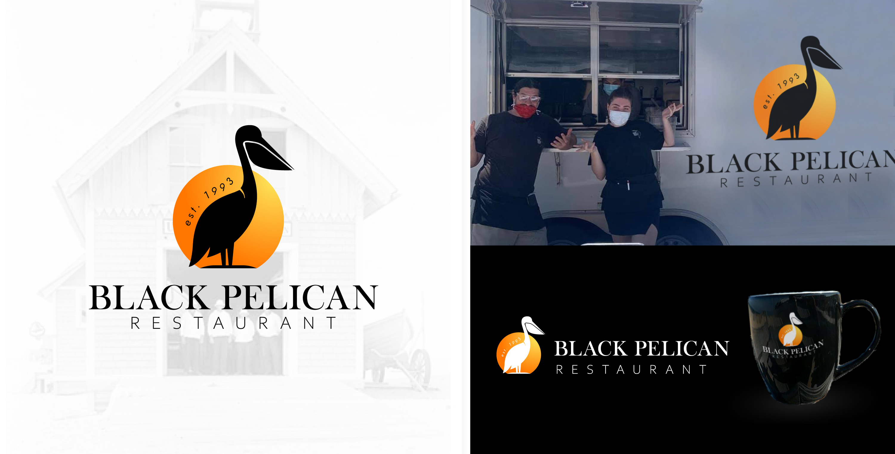 T-shirt Design by klajdesign for Black Pelican Seafood Company | Design #26580117