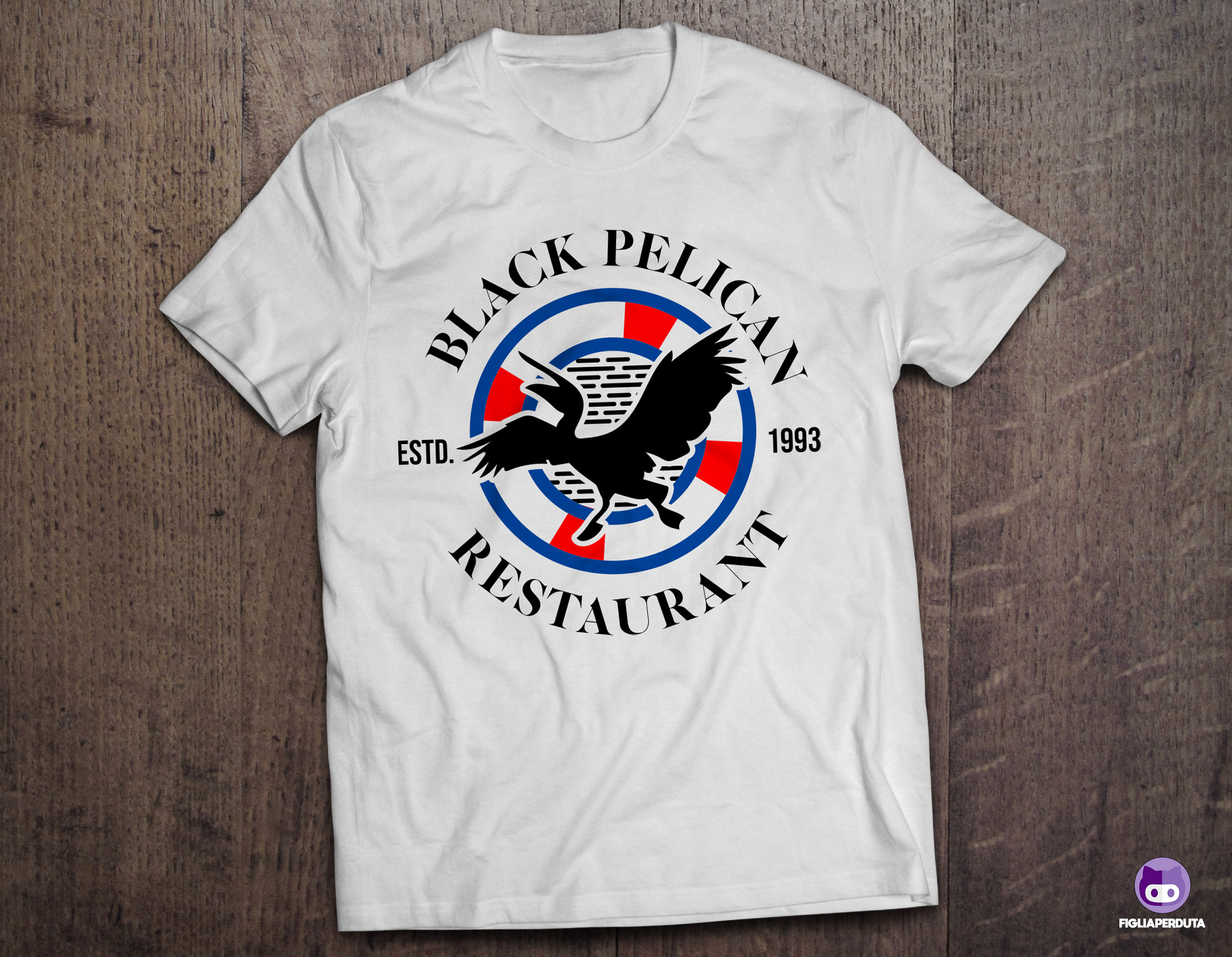 T-shirt Design by FigliaPerduta for Black Pelican Seafood Company | Design #26580286