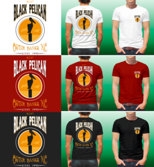 T-shirt Design by Al Pech for Black Pelican Seafood Company | Design: #26583999