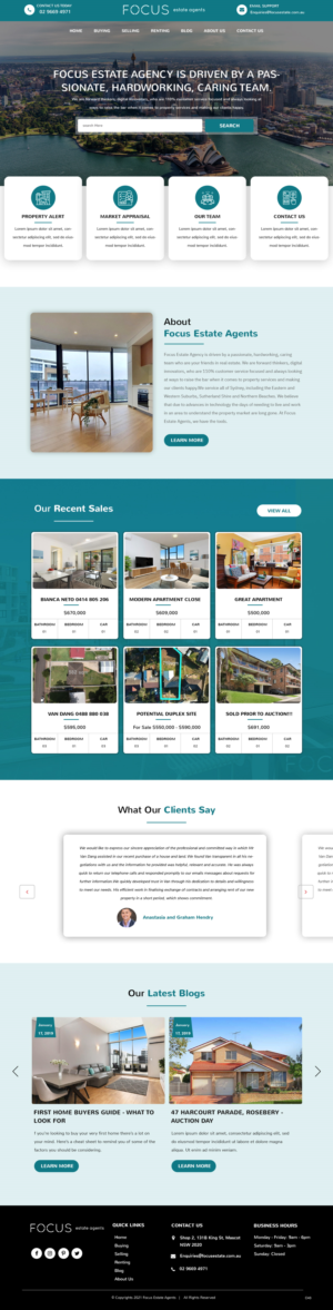 Web Design by pb for this project | Design #26590310