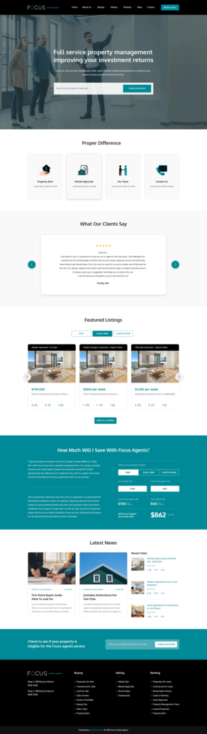 Web Design by Pleurat for this project | Design #26585944