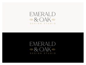 Emerald & Oak Design Studio | Design de Logo par wonderland
