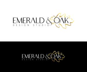 Emerald & Oak Design Studio | Design de Logo par Dot Design 3