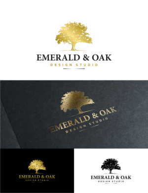 Emerald & Oak Design Studio | Design de Logo par ZeneFashions