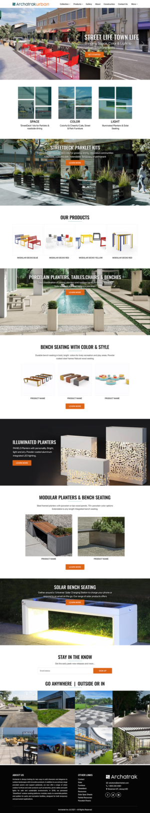 Web Design by Titan Eagle for Archatrak Inc. | Design: #26617534