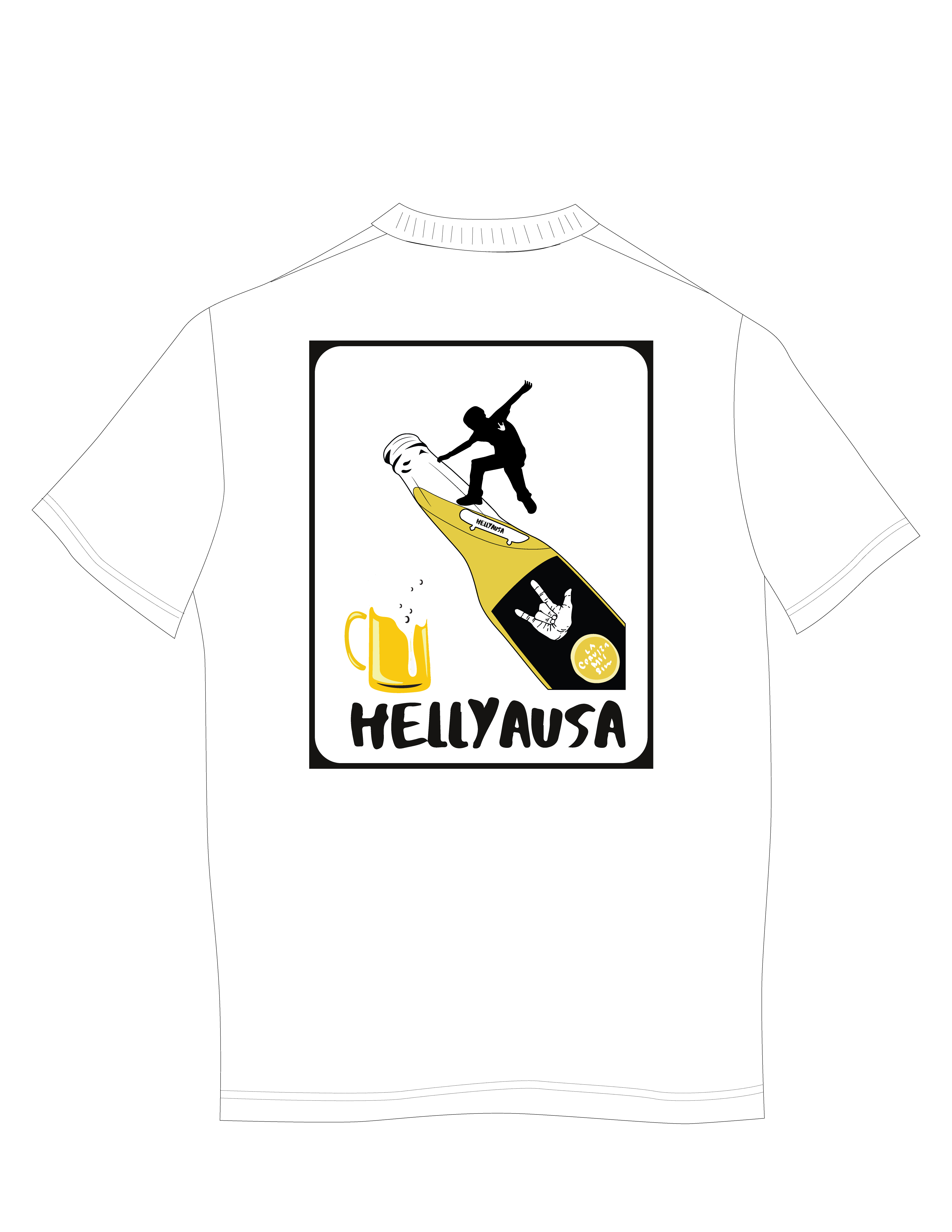 T-shirt Design by Aaminulbd for HELLYAUSA | Design #26600788
