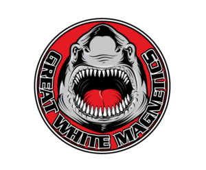 Great White Magnetics | Logo Design by blue eye