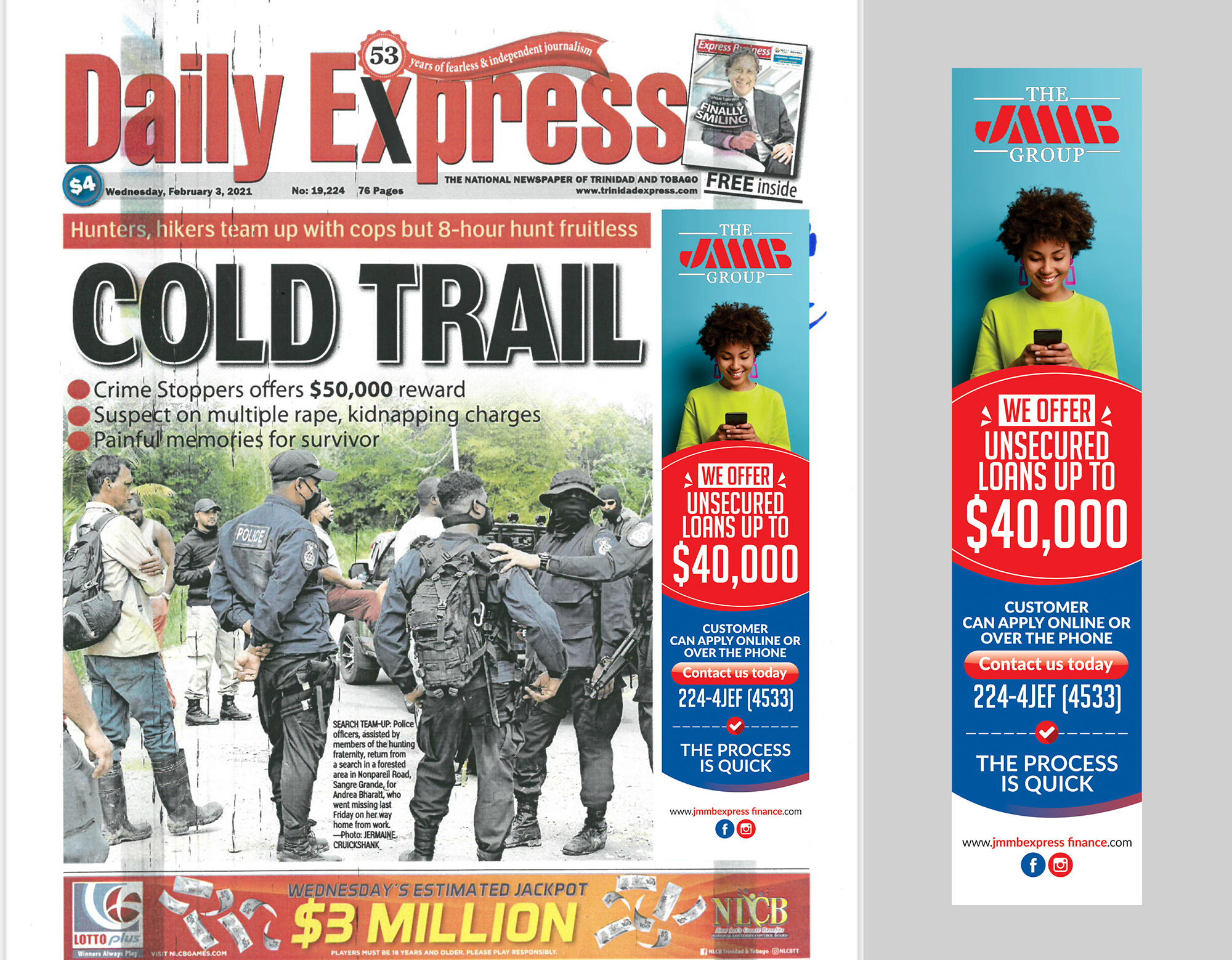 Newspaper Ad Design by Fat Bat Man for this project | Design #26588308