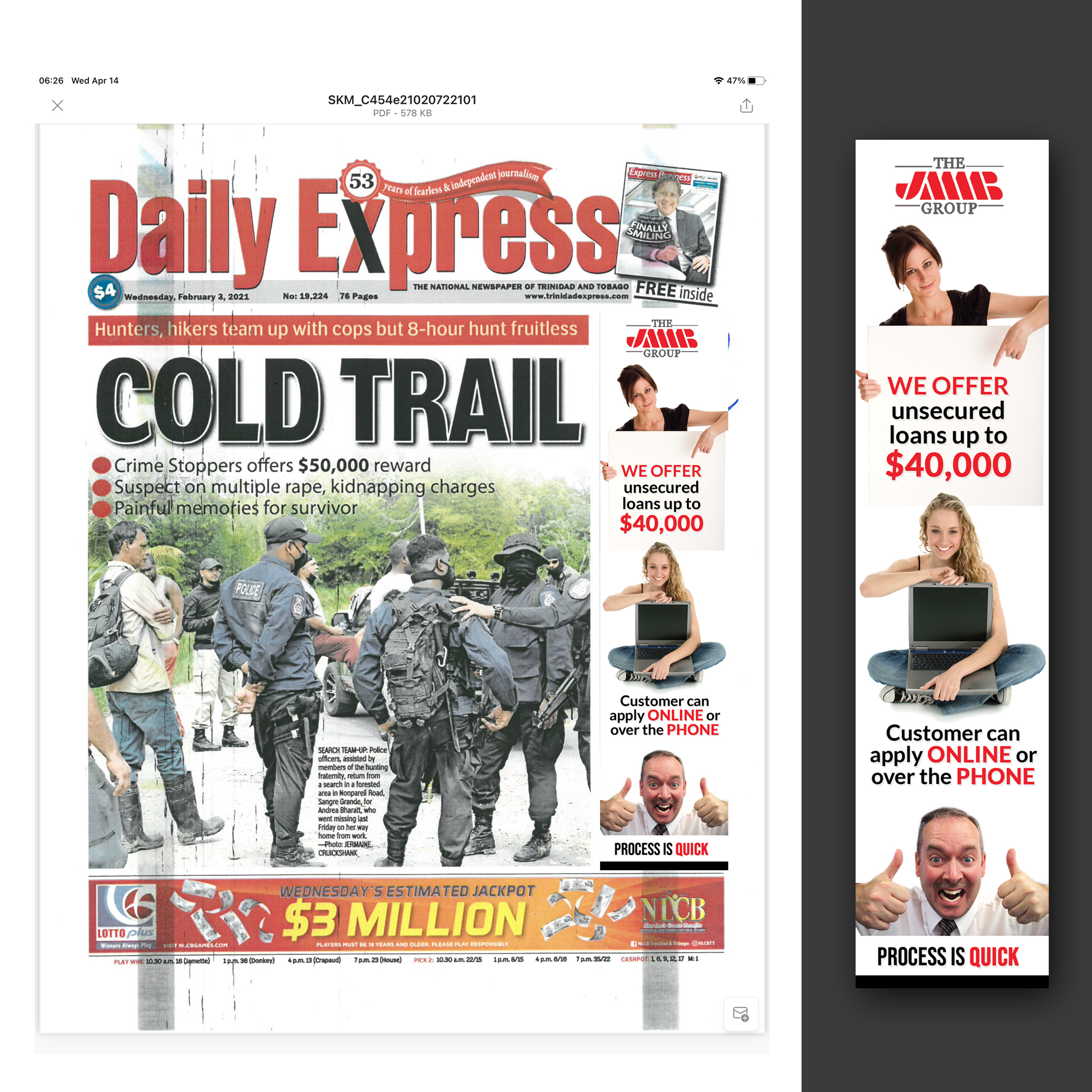 Newspaper Ad Design by aspiremedia for this project | Design #26591031