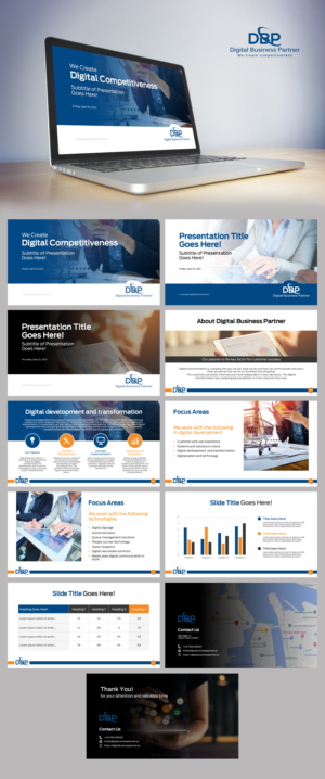 PowerPoint Design by n2presents for Digital Business Partner Nordic AB | Design #26591431