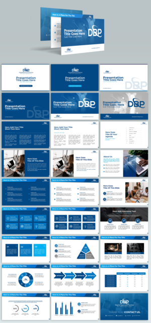 PowerPoint Design by IndreDesign for Digital Business Partner Nordic AB | Design #26611155