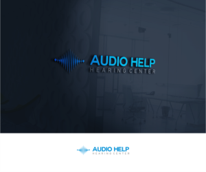 We're Here To Hear     Also I would love to  incorporate the Audio Help name but in a much smaller type than the basic program name. | Logo Design by divergent