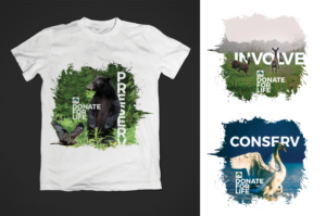 Wildlife bird and Black bear sanctuary in eastern NC | T-Shirt-Design von umesh mahale