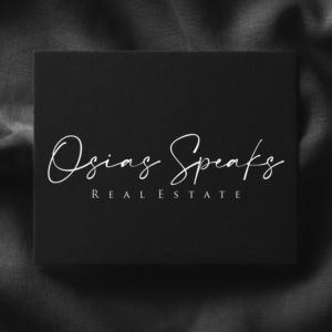 Osias Speaks Real Estate | Logo Design by Gerald Design 3