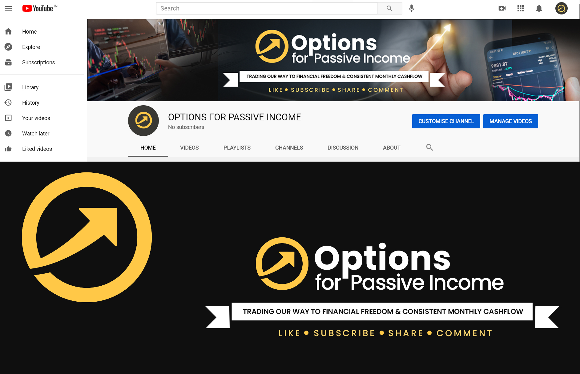 YouTube Design by MEDIA GLASS for this project | Design #26593109