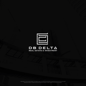 The Company Name is "DB Delta" its possible but not necessary to write in a second row " Real Estate & Investment" | Logo Design by ds | designstructure