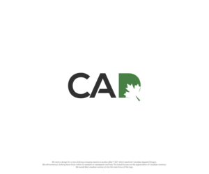 Diseño de Logo por ecorokerz para Canadian Apparel Designs | Diseño: #26589139