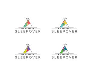 My Perfect Sleepover | Logo Design by step forward 2
