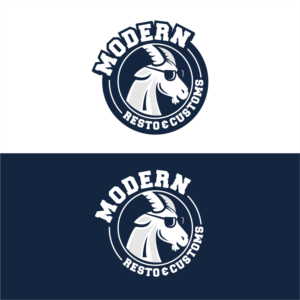 Modern Resto & Customs | Logo Design by ThiagoB