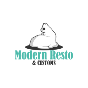 Modern Resto & Customs | Logo Design by Gerald Design 3