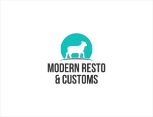 Modern Resto & Customs | Logo Design by BNdesigner