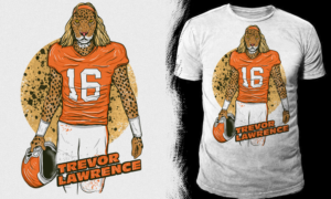 Jaguars Drip New Nfl Draft Trevor Lawrence | Diseño de Camiseta por Falih A