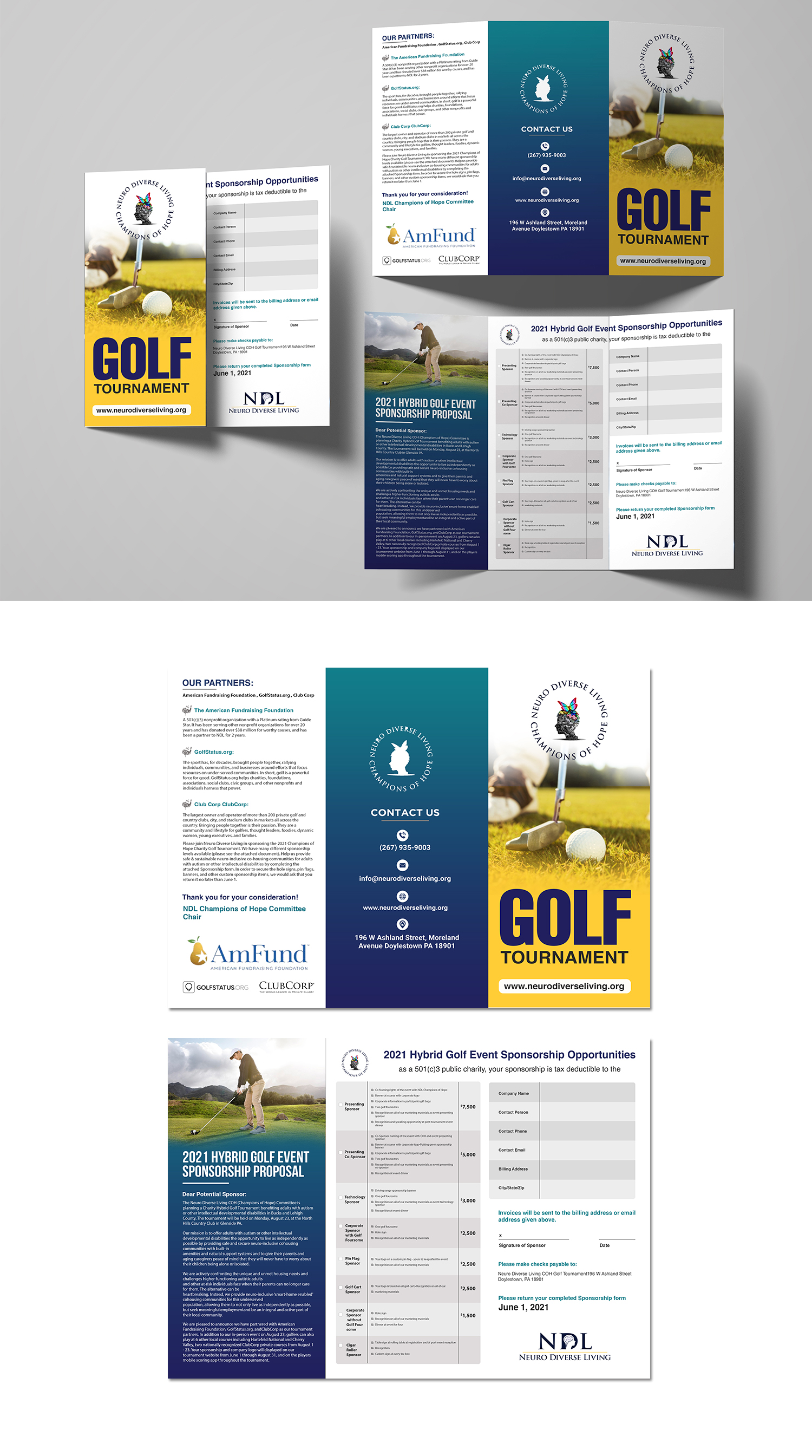 Flyer Design by debdesign for Neuro Diverse Living | Design #26595017