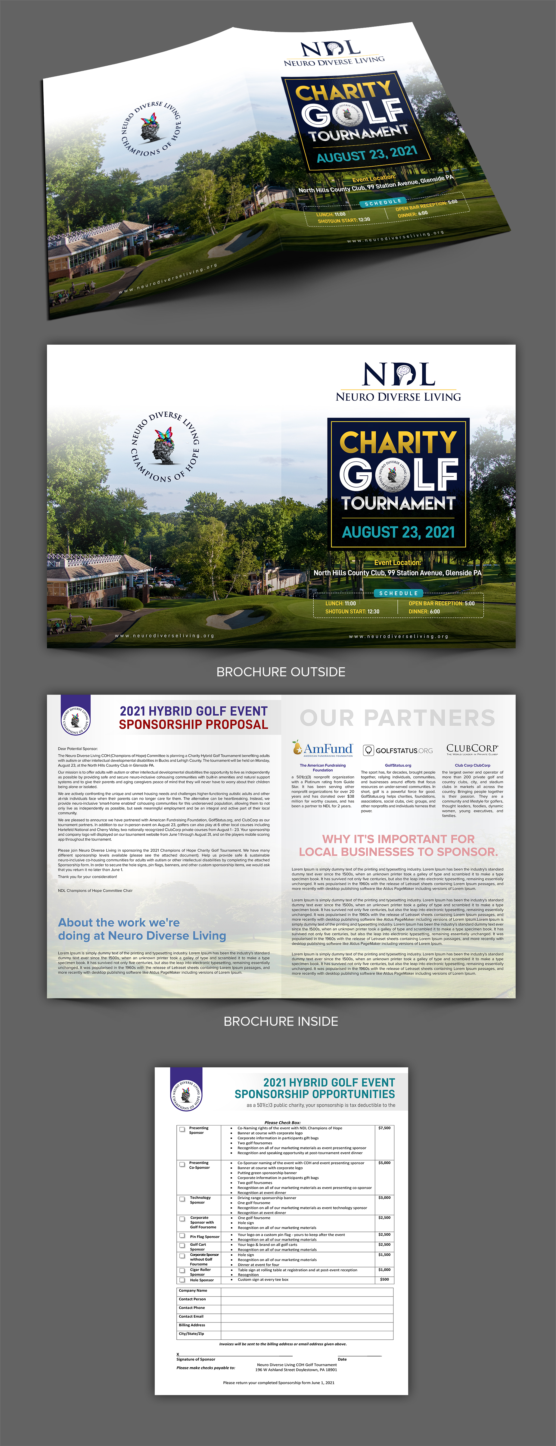Flyer Design by SAI DESIGNS for Neuro Diverse Living | Design: #26615589