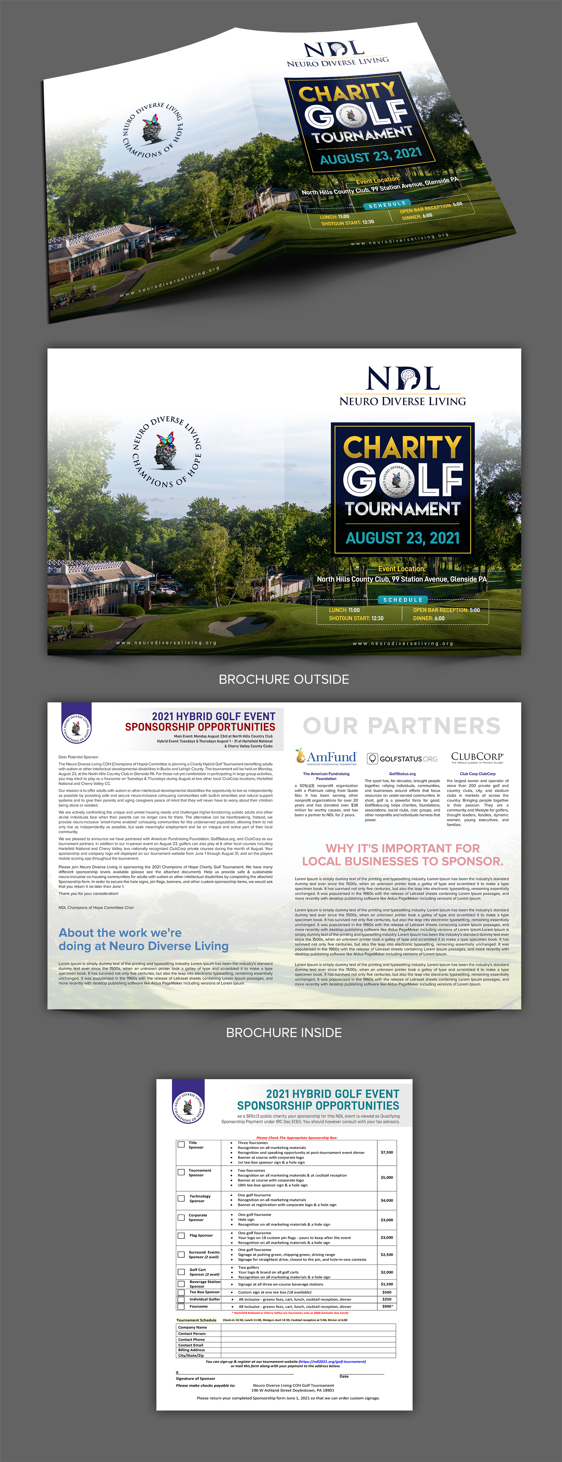 Flyer Design by SAI DESIGNS for Neuro Diverse Living | Design #26641665