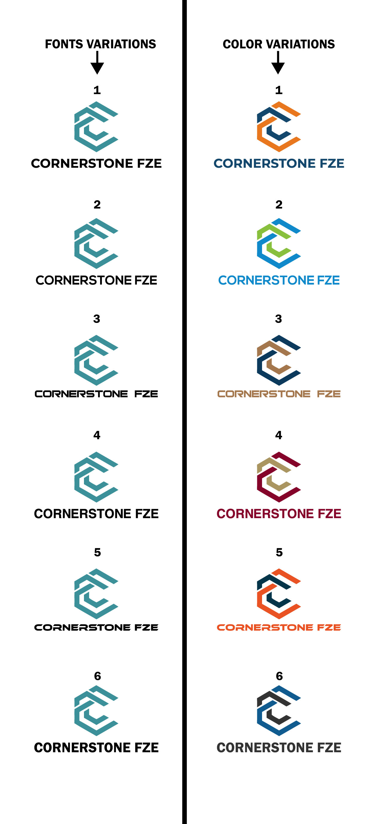 Logo-Design von JUEL RANA 525340 für CORNERSTONE FZE | Design #26624254