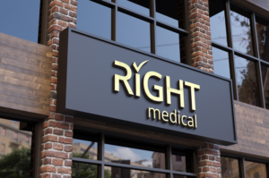right medical | Design de Logo par makerlogoz
